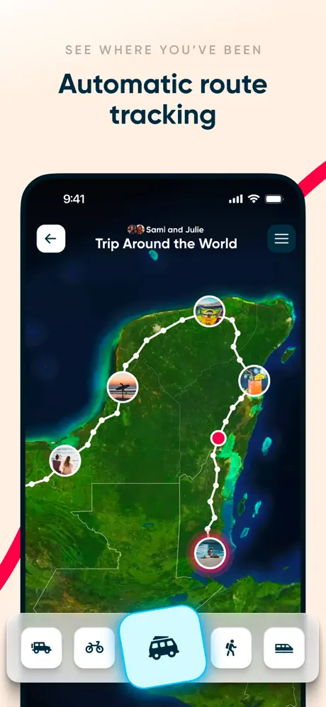 Polarsteps Travel App Store screenshot 3