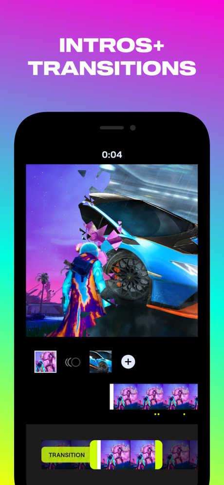Powder – Edit video game clips App Store screenshot 6