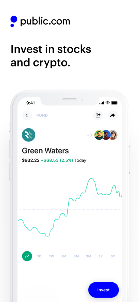 Public.com – Stocks & Crypto App Store screenshot 1