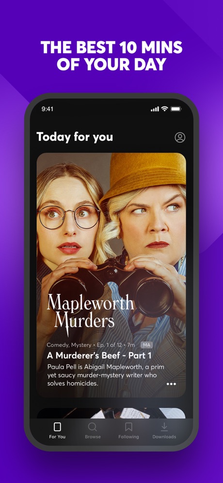 Quibi: All New Original Shows App Store screenshot 1