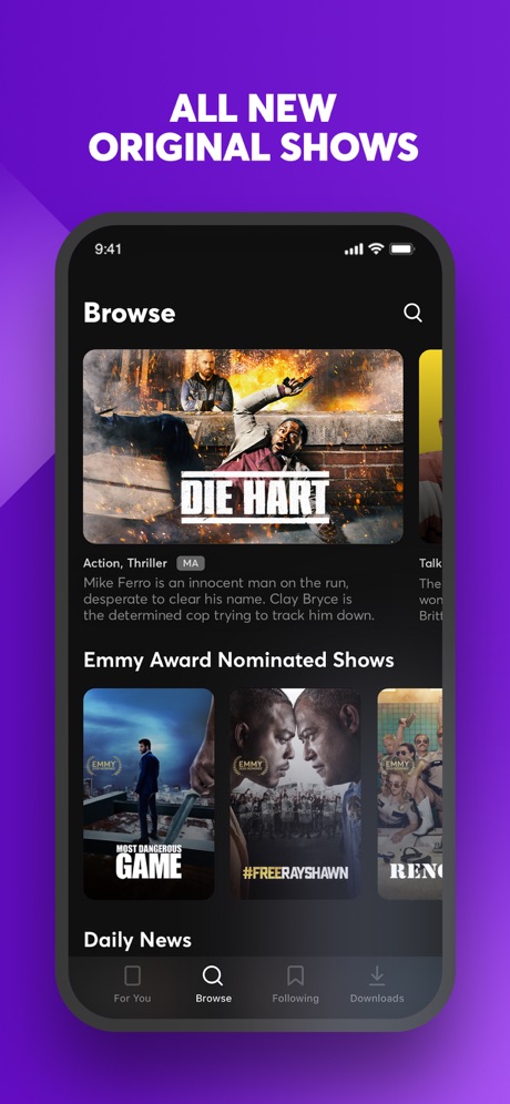 Quibi: All New Original Shows App Store screenshot 2