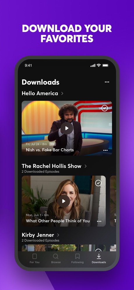 Quibi: All New Original Shows App Store screenshot 6