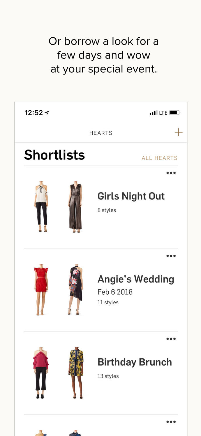 Rent the Runway App Store screenshot 4