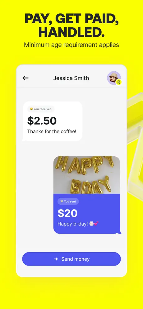 Revolut ＜18 App Store screenshot 3