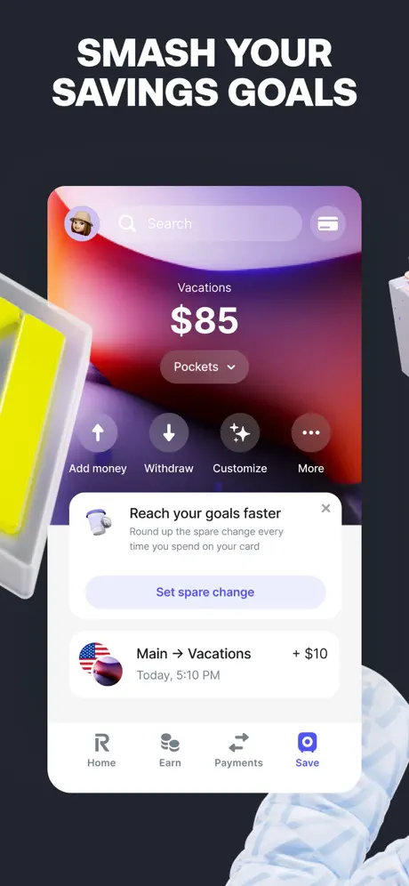 Revolut ＜18 App Store screenshot 4