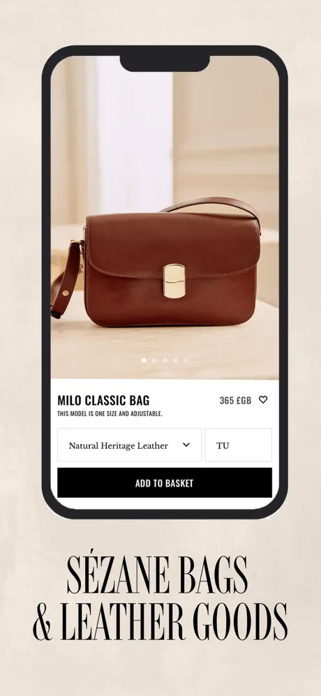 Sézane App Clothing & Bags App Store screenshot 4