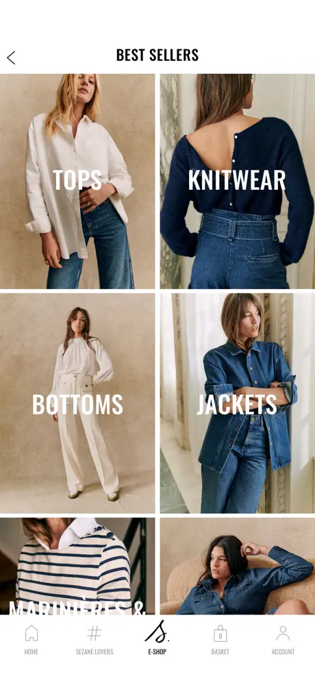 Sézane App Clothing & Bags App Store screenshot 5