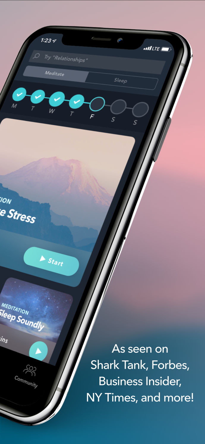 Simple Habit – Meditation App Store screenshot 2