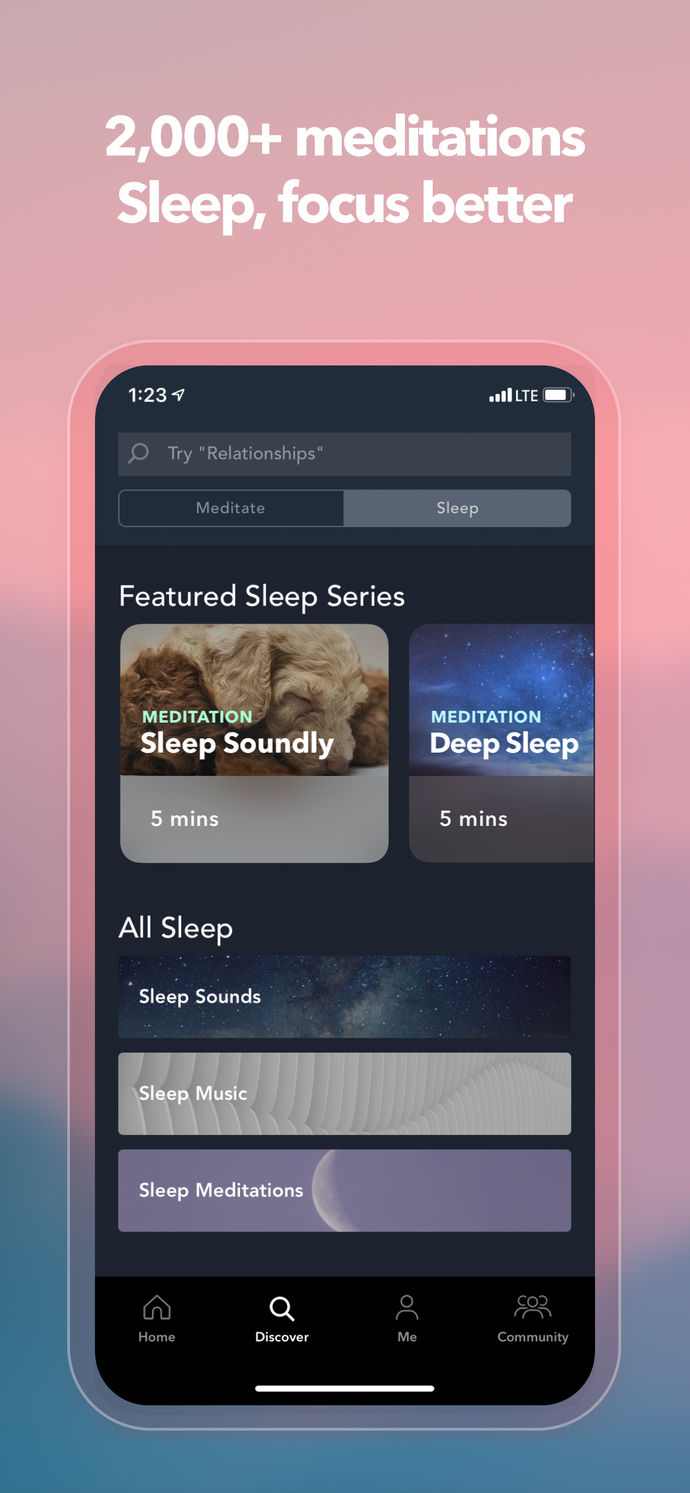 Simple Habit – Meditation App Store screenshot 3