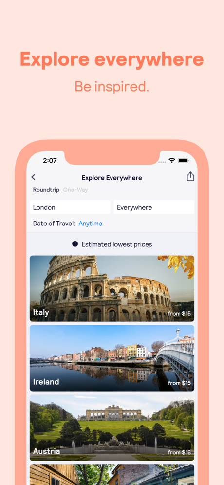 Skyscanner – travel deals App Store screenshot 4