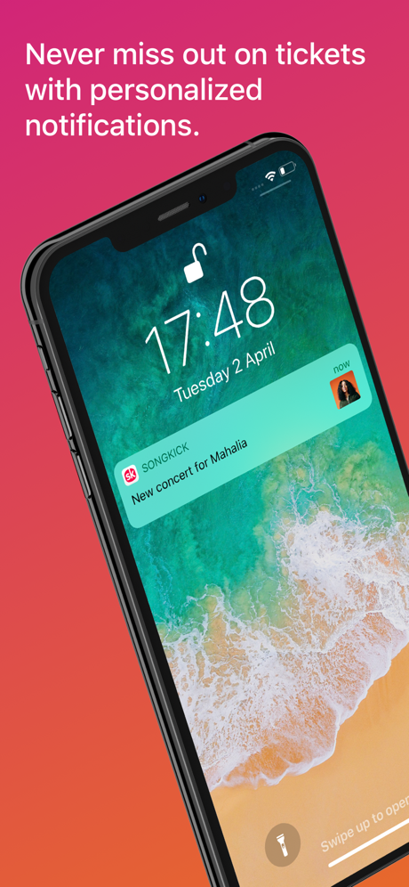 Songkick Concerts App Store screenshot 1