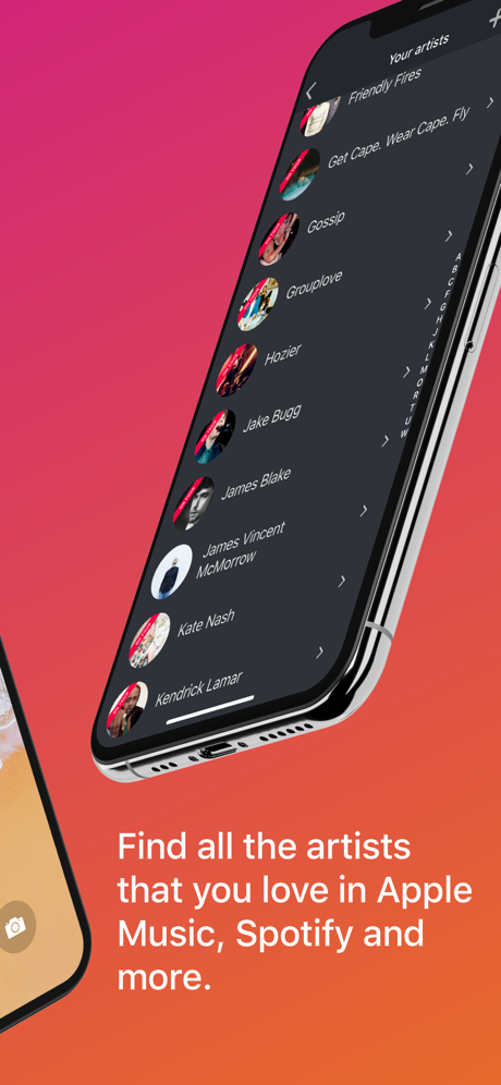 Songkick Concerts App Store screenshot 2