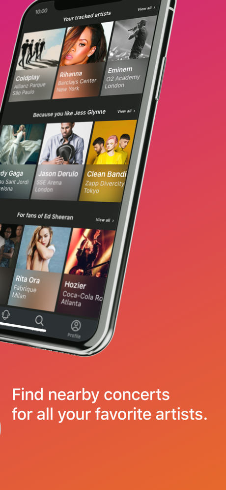 Songkick Concerts App Store screenshot 4