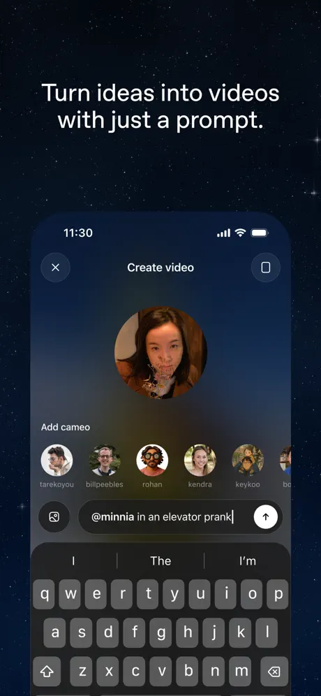 Sora by OpenAI App Store screenshot 2