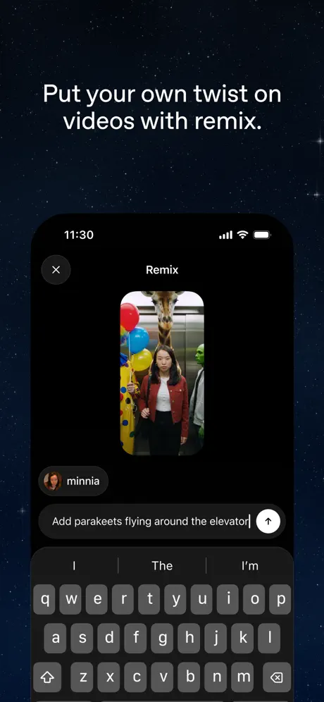 Sora by OpenAI App Store screenshot 4