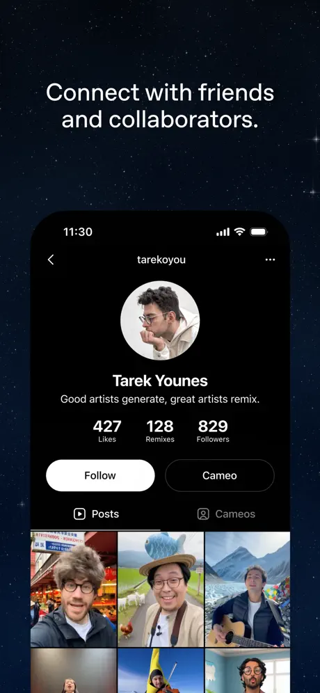 Sora by OpenAI App Store screenshot 5