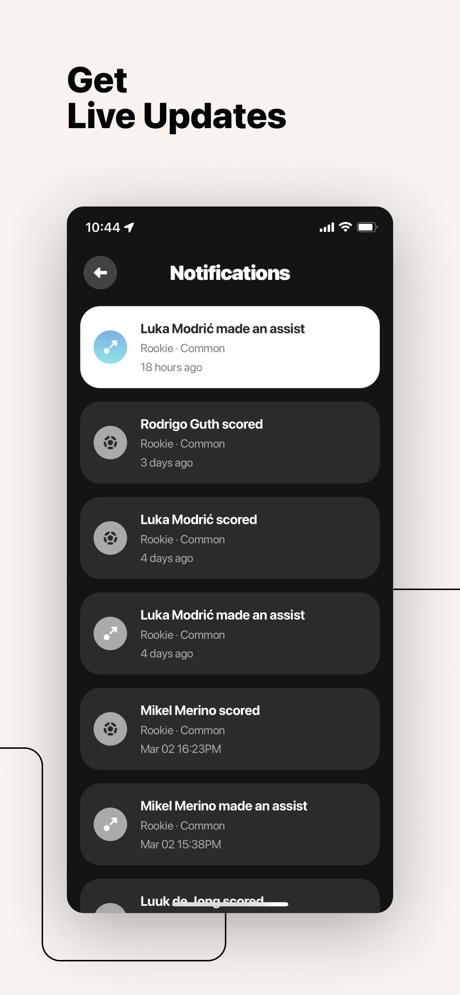 Sorare: Fantasy Soccer App Store screenshot 6
