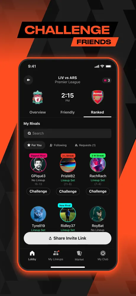 Sorare Rivals Fantasy Football App Store screenshot 2