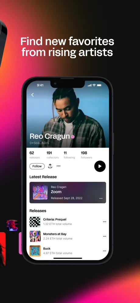 Sound.xyz App Store screenshot 3
