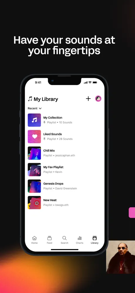 Sound.xyz App Store screenshot 4