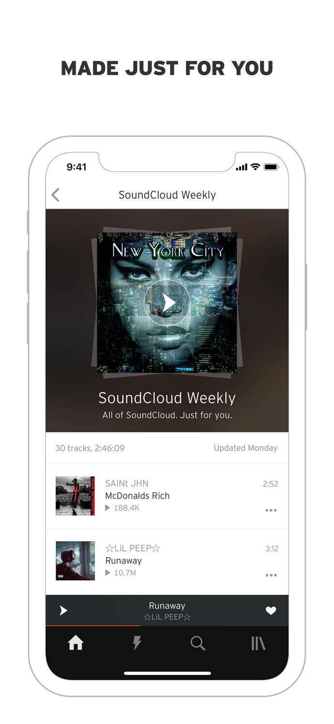 SoundCloud – Music & Audio App Store screenshot 2