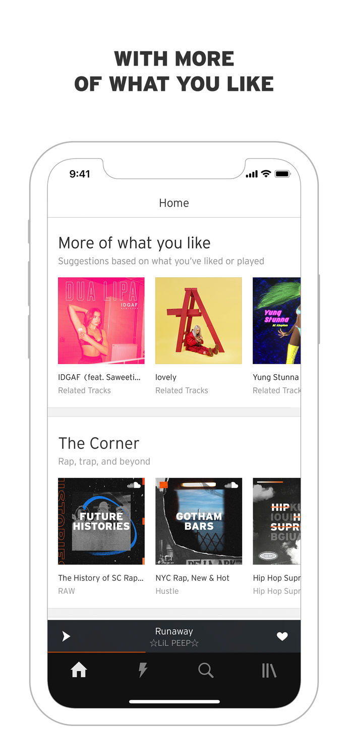 SoundCloud – Music & Audio App Store screenshot 3