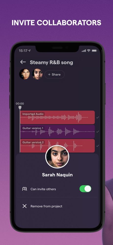 Soundtrap Capture App Store screenshot 3