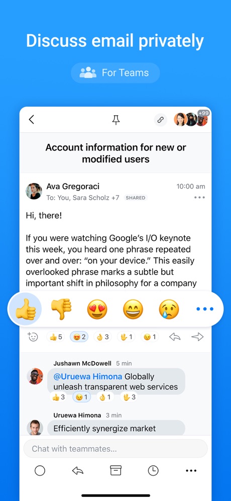 Spark Mail – Email by Readdle App Store screenshot 8