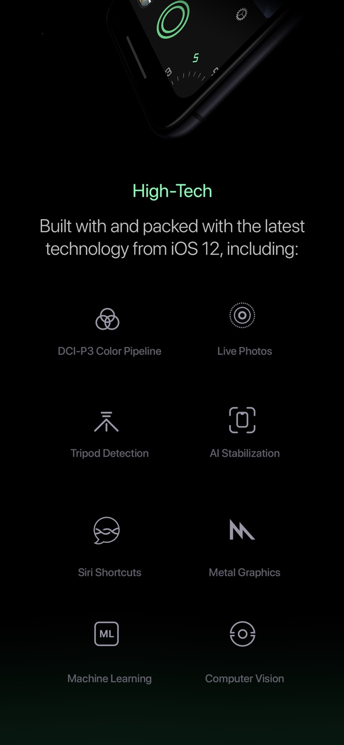 Spectre Camera App Store screenshot 7