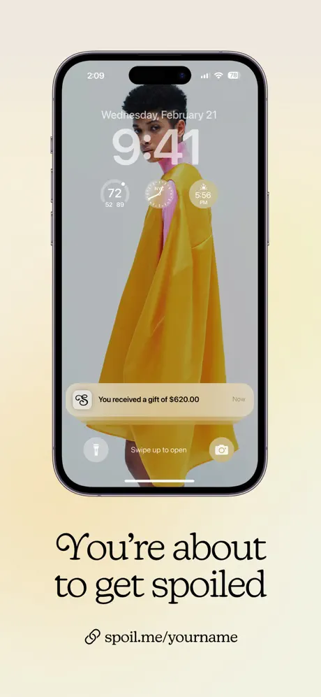 Spoil me – Wishlist Maker App App Store screenshot 4