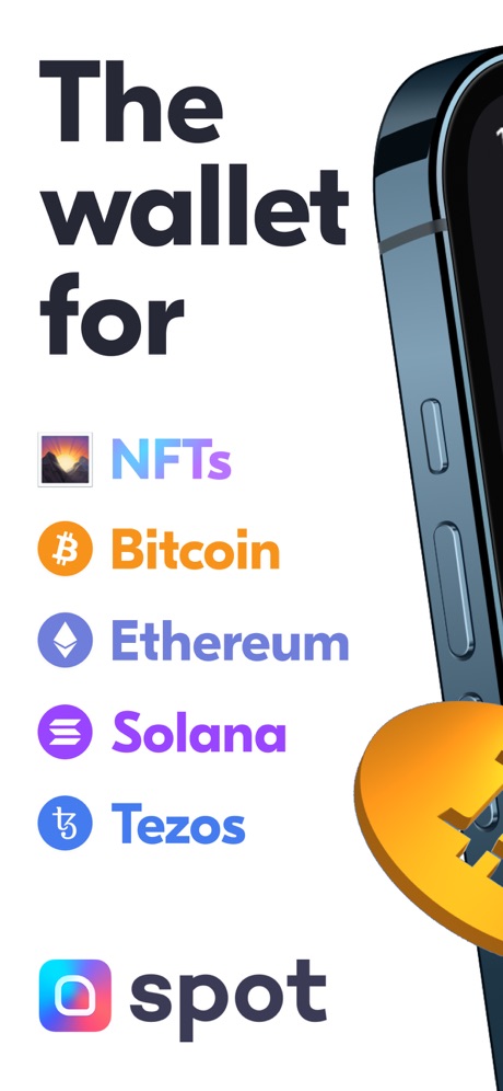 Spot – Bitcoin & NFT wallet App Store screenshot 1