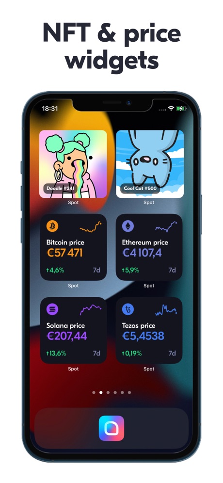 Spot – Bitcoin & NFT wallet App Store screenshot 4