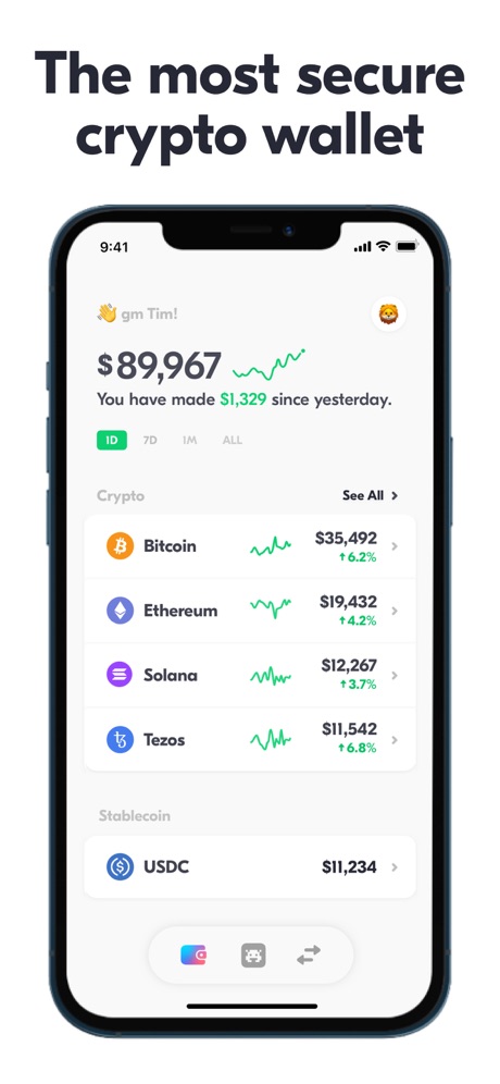 Spot – Bitcoin & NFT wallet App Store screenshot 5