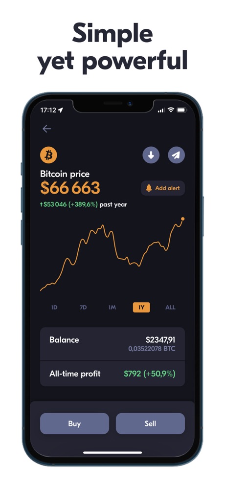 Spot – Bitcoin & NFT wallet App Store screenshot 6
