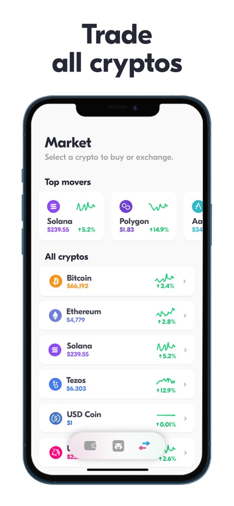 Spot – Bitcoin & NFT wallet App Store screenshot 7
