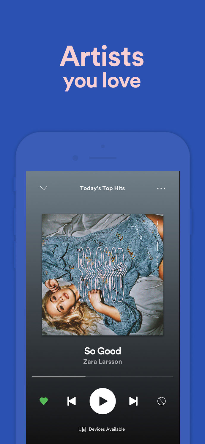 Spotify – Music and Podcasts App Store screenshot 3