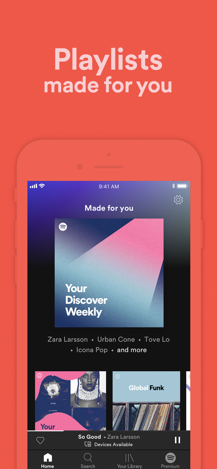 Spotify – Music and Podcasts App Store screenshot 4