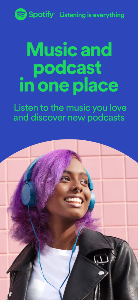 Spotify: Music and podcasts App Store screenshot 1