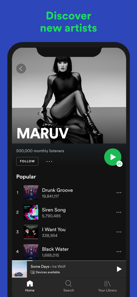 Spotify: Music and podcasts App Store screenshot 4