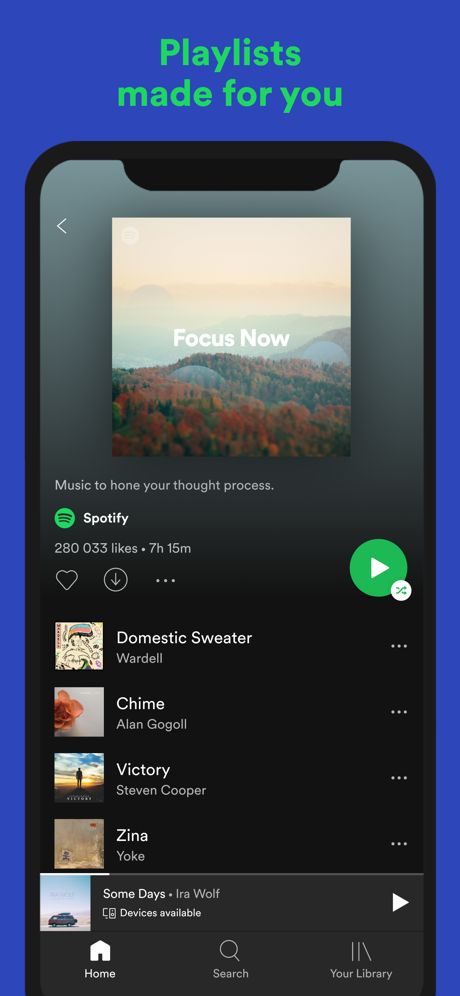 Spotify: Music and podcasts App Store screenshot 5