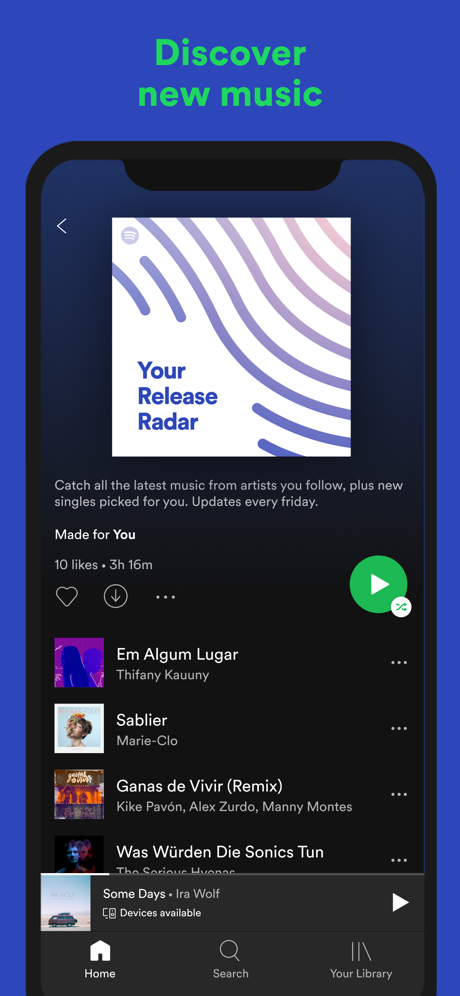 Spotify: Music and podcasts App Store screenshot 6