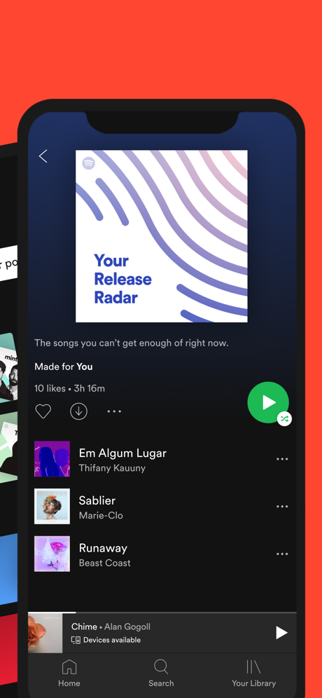 Spotify: Music and Podcasts App Store screenshot 3