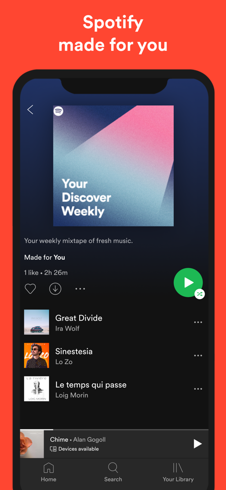 Spotify: Music and Podcasts App Store screenshot 4
