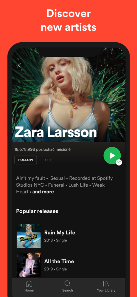 Spotify: Music and Podcasts App Store screenshot 5