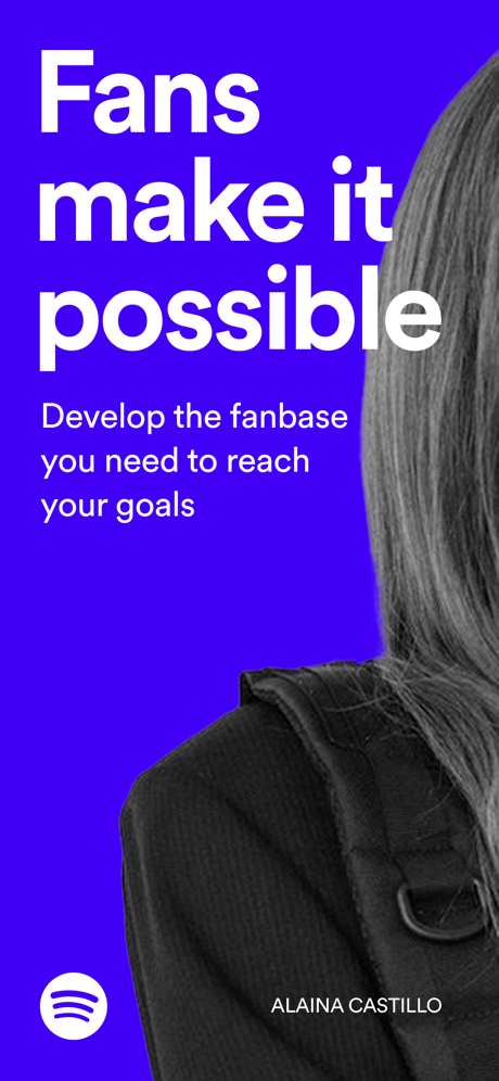 Spotify for Artists App Store screenshot 1