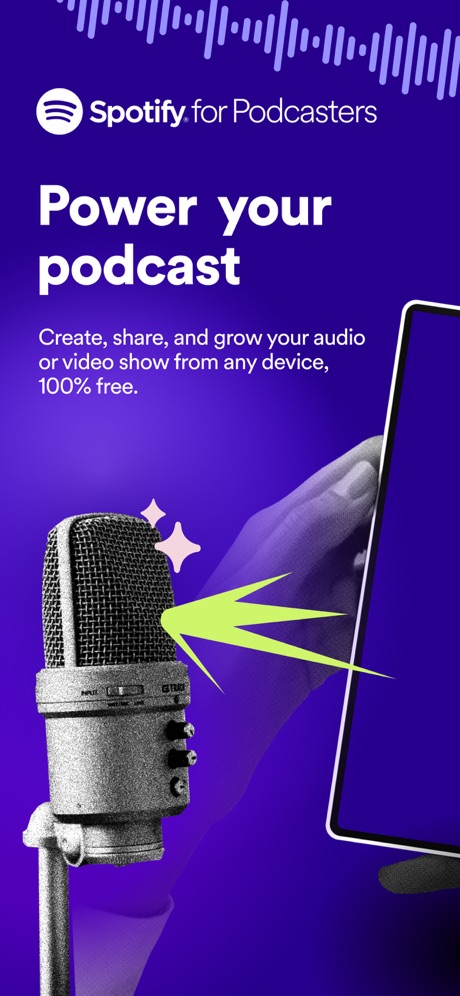 Spotify for Podcasters App Store screenshot 1