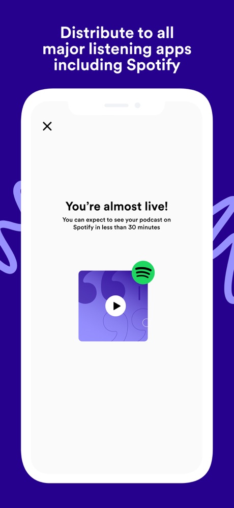 Spotify for Podcasters App Store screenshot 4