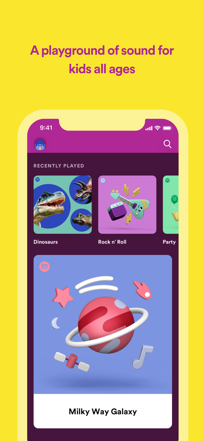 Spotify Kids App Store screenshot 1