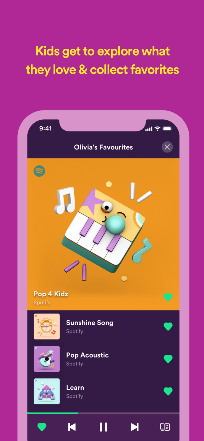 Spotify Kids App Store screenshot 2
