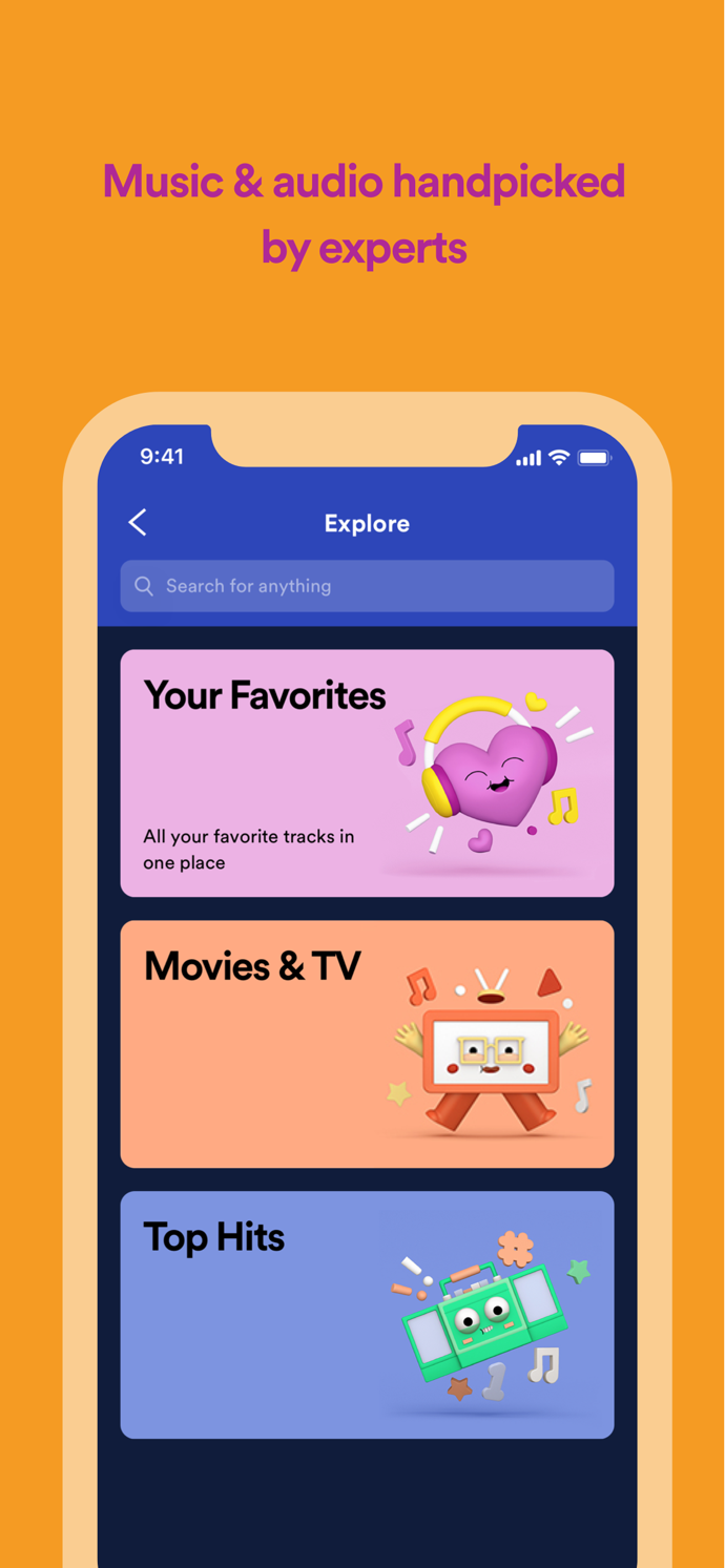 Spotify Kids App Store screenshot 3